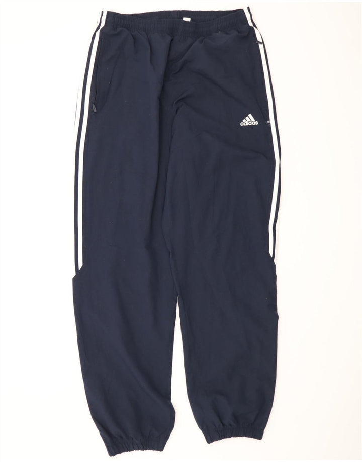 Adidas Herre træningsdragt Bukser Joggers Large Navy Blue Polyester