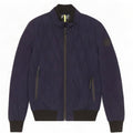 Replay Herre quiltet jakke UK 38 Medium Navy Blue Polyester