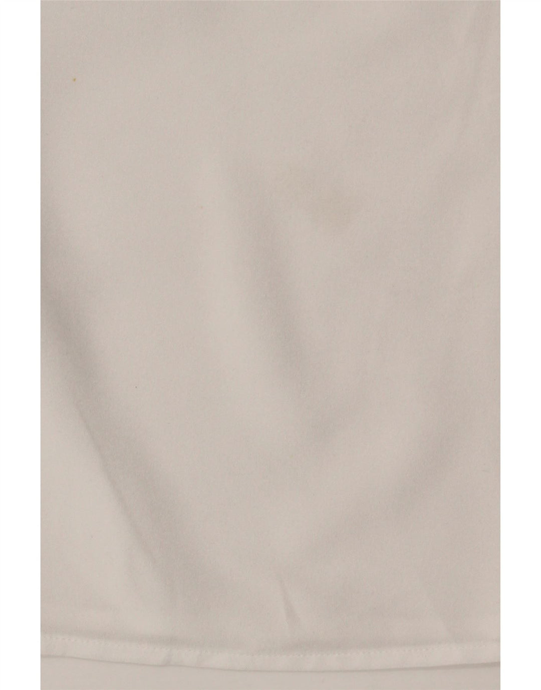 Marks & Spencer Dame Langærmet Bluse Top UK 12 Medium White Polyester