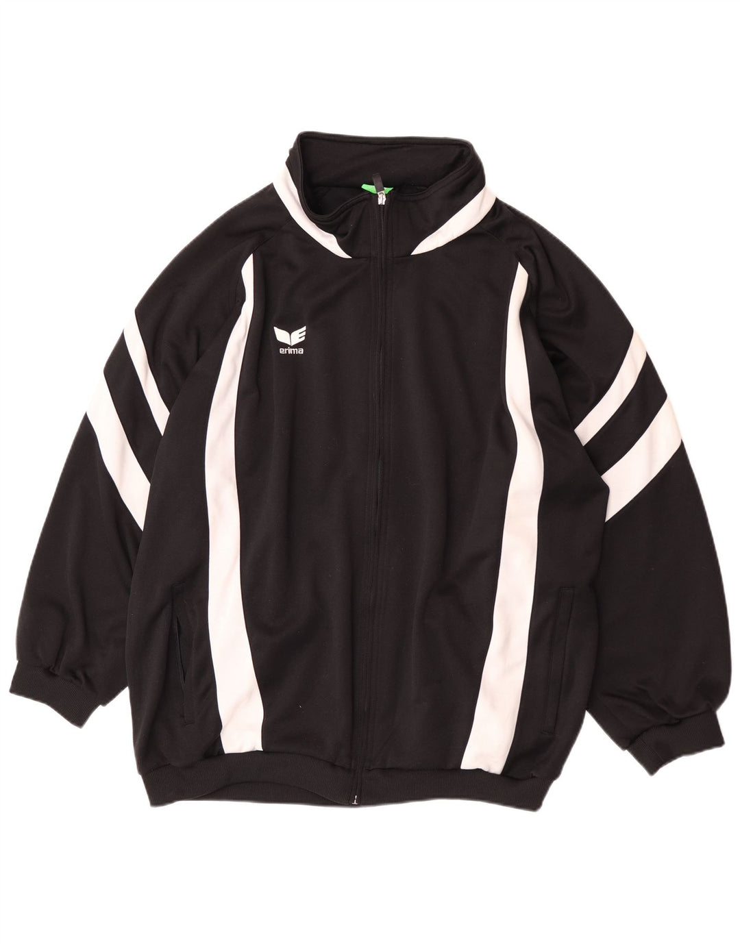 Erima Herre Oversized træningsdragt Top Jacket UK 52 Stor Sort Colourblock