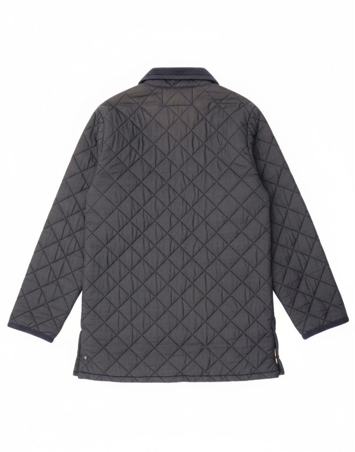 Husky Herre quiltet jakke UK 40 Large Navy Blue