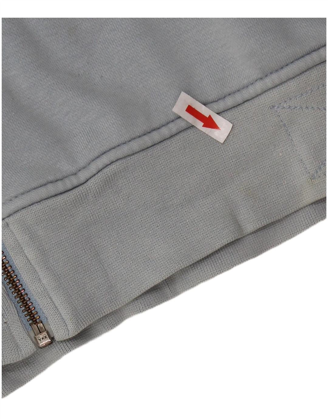 Nike drenge grafisk hættetrøje med lynlås 13-14 år XL Blå Colourblock Bomuld