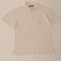 ARMATA DI MARE Mens Polo Shirt IT 50 Medium White Cotton Vintage Armata Di Mare and Second-Hand Armata Di Mare from Messina Hembry 