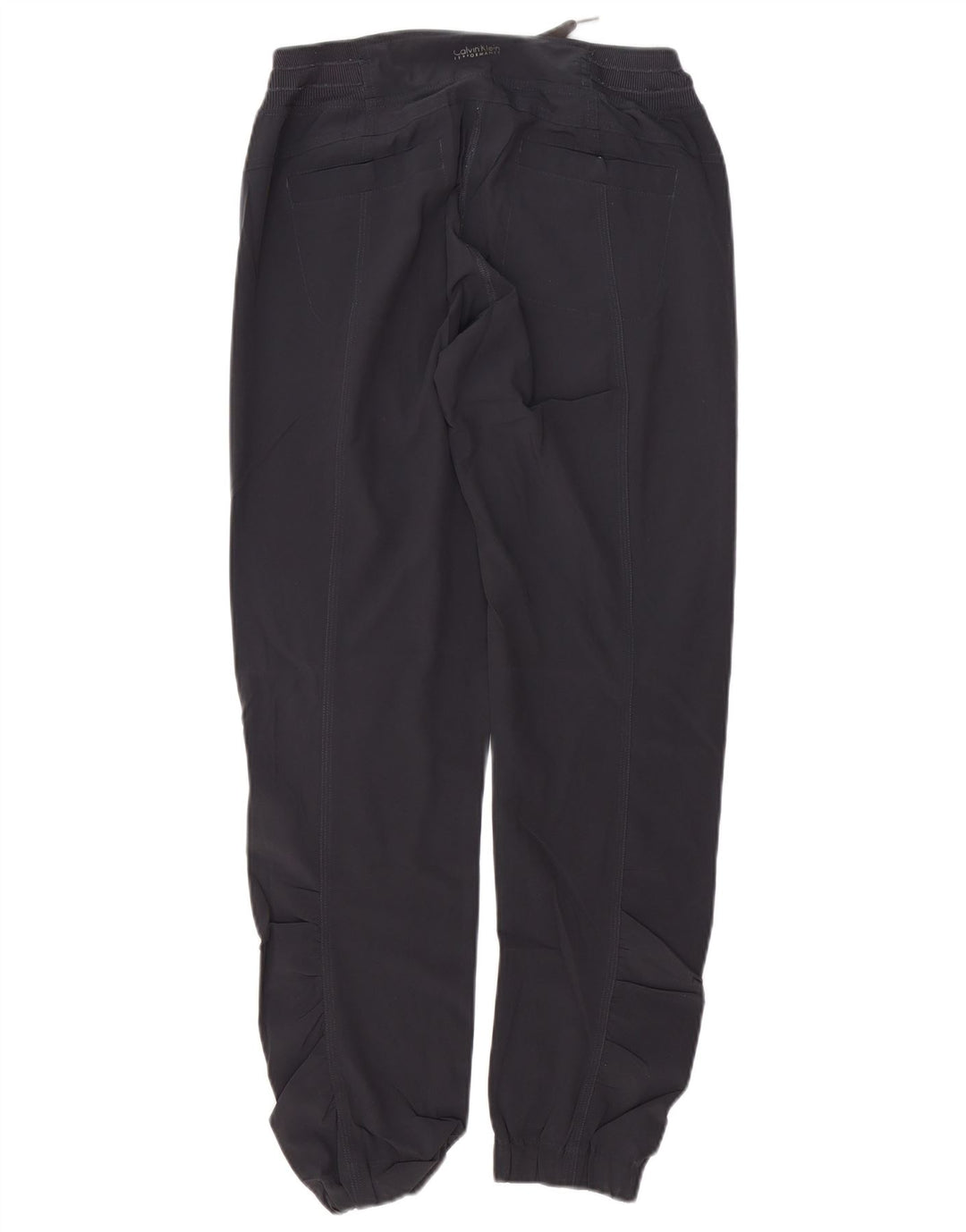 CALVIN KLEIN Træningsdragt til kvinder Joggers UK 10 Small Grey Polyester