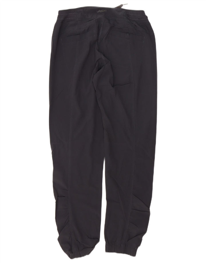 CALVIN KLEIN Træningsdragt til kvinder Joggers UK 10 Small Grey Polyester