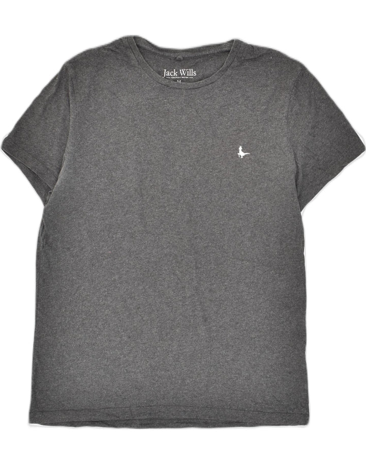 JACK WILLS Mens T-Shirt Top Medium Grey Cotton | Vintage Jack Wills | Thrift | Second-Hand Jack Wills | Used Clothing | Messina Hembry 