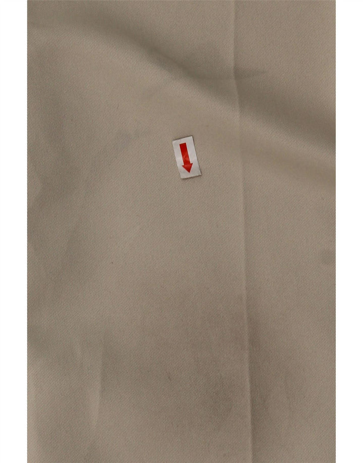 DOCKERS Mens Pegged Suit Trousers W36 L31 Beige Polyester Vintage Dockers and Second-Hand Dockers from Messina Hembry 