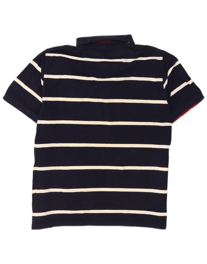 Joules Poloshirt til mænd Stor marineblå stribet bomuld
