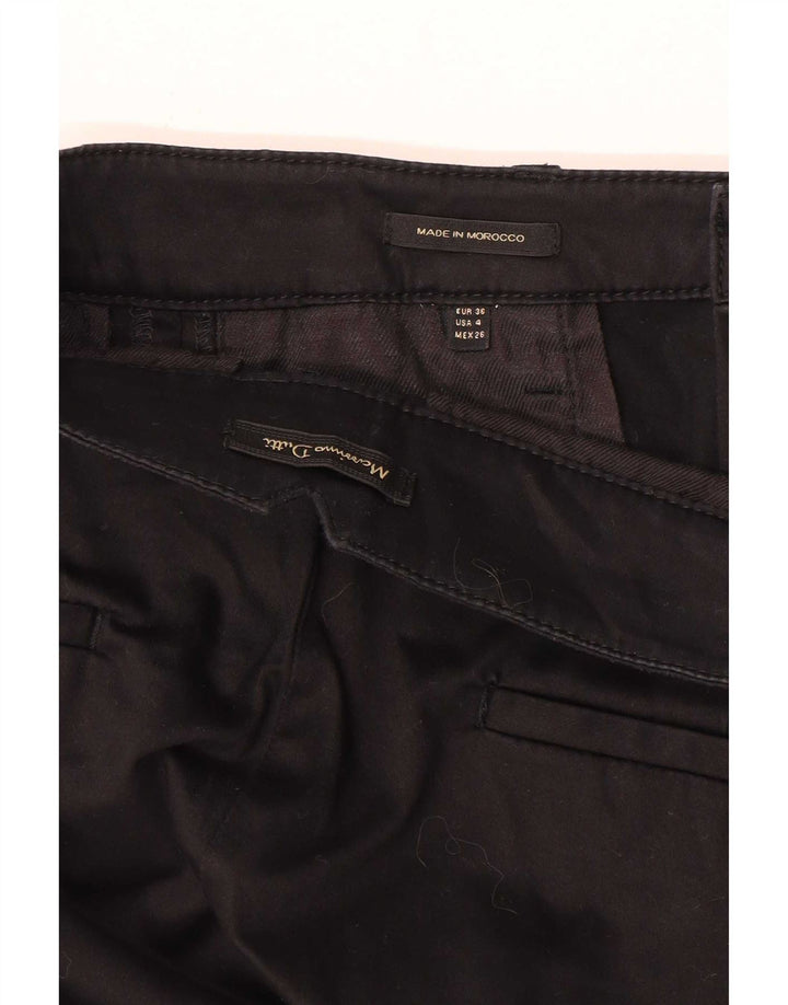 Massimo Dutti Dame Slim Chino Bukser EU 38 Small W26 L29 Sort