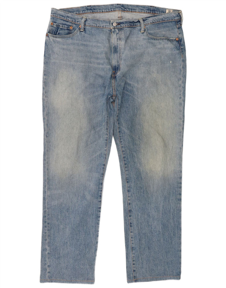 Levi's Herre 541 tilspidsede jeans W42 L34 blå bomuld