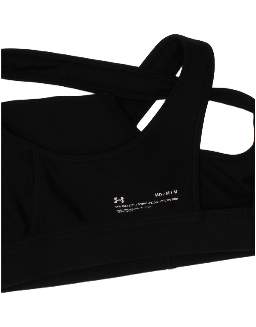 Under Armour Dame Compression Graphic Sports BH Top Medium Black Sports
