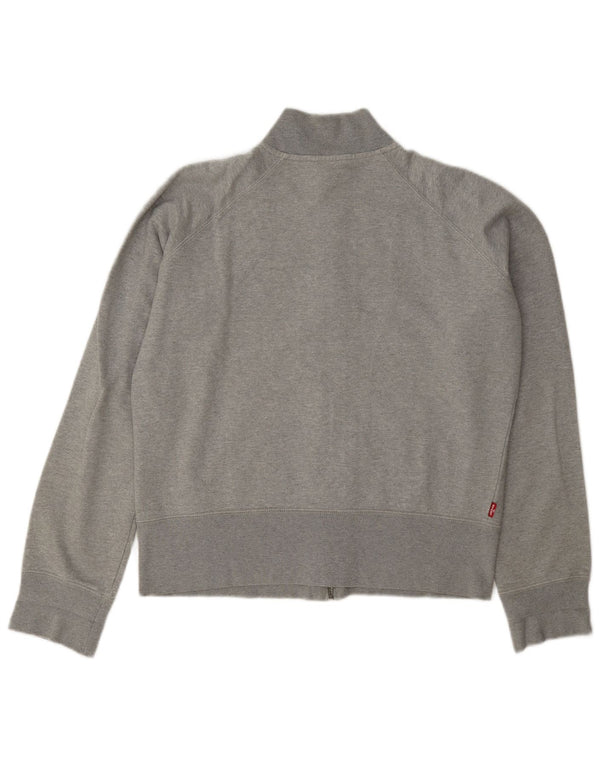 Levi's Grafisk træningsdragt topjakke til kvinder UK 18 XL Grå Flecked