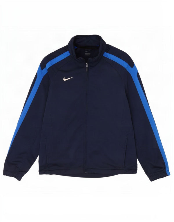 Nike Træningsdragt til mænd Topjakke Medium Marineblå Polyester Sports