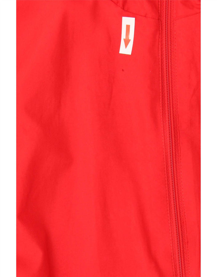 Adidas Herre grafisk træningsdragt Top jakke Lille rød polyester