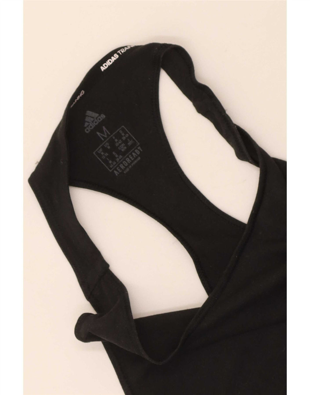 Adidas Aeroready Vest Top UK 12/14 Medium Sort