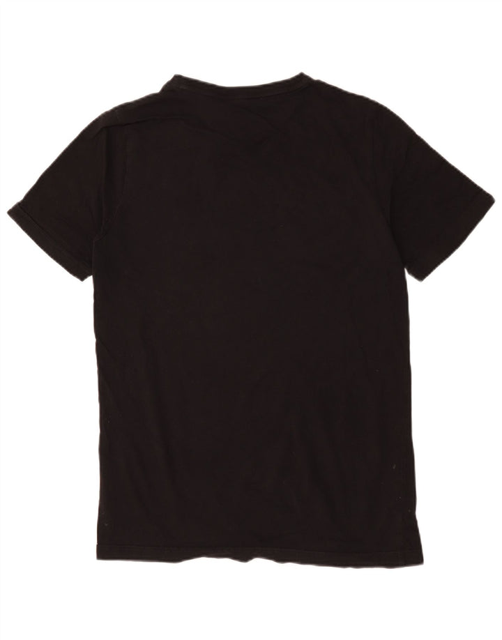 Puma Herre grafisk T-shirt top lille sort bomuld
