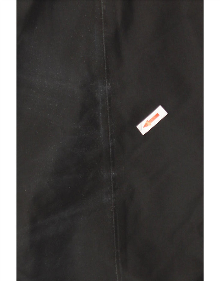 Helly Hansen Dame Hooded Parka Jacket UK 14 Large Black Nylon