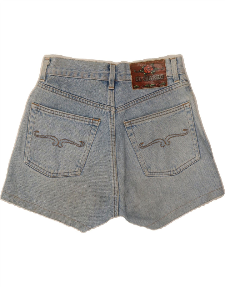 EL CHARRO Womens Denim Shorts W28 Medium Blue Cotton Vintage El Charro and Second-Hand El Charro from Messina Hembry 