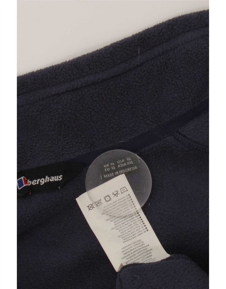 Berghaus Herre Liner Fleece Jakke UK 42 XL Blå Polyester