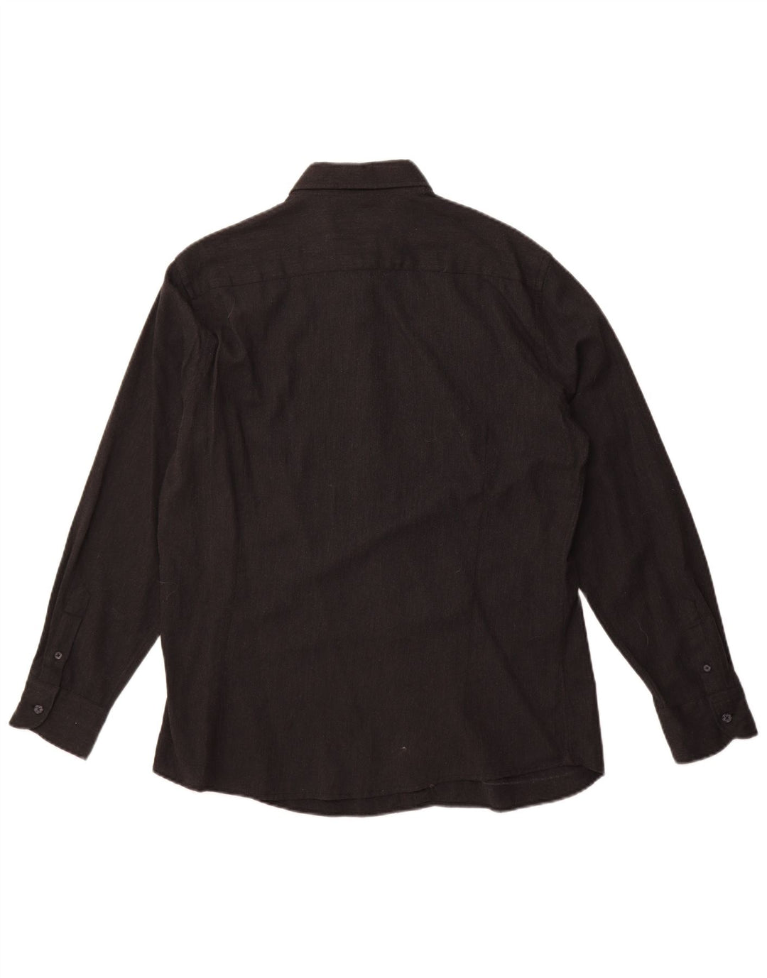 Massimo Dutti Herreskjorte Stor Sort Bomuld