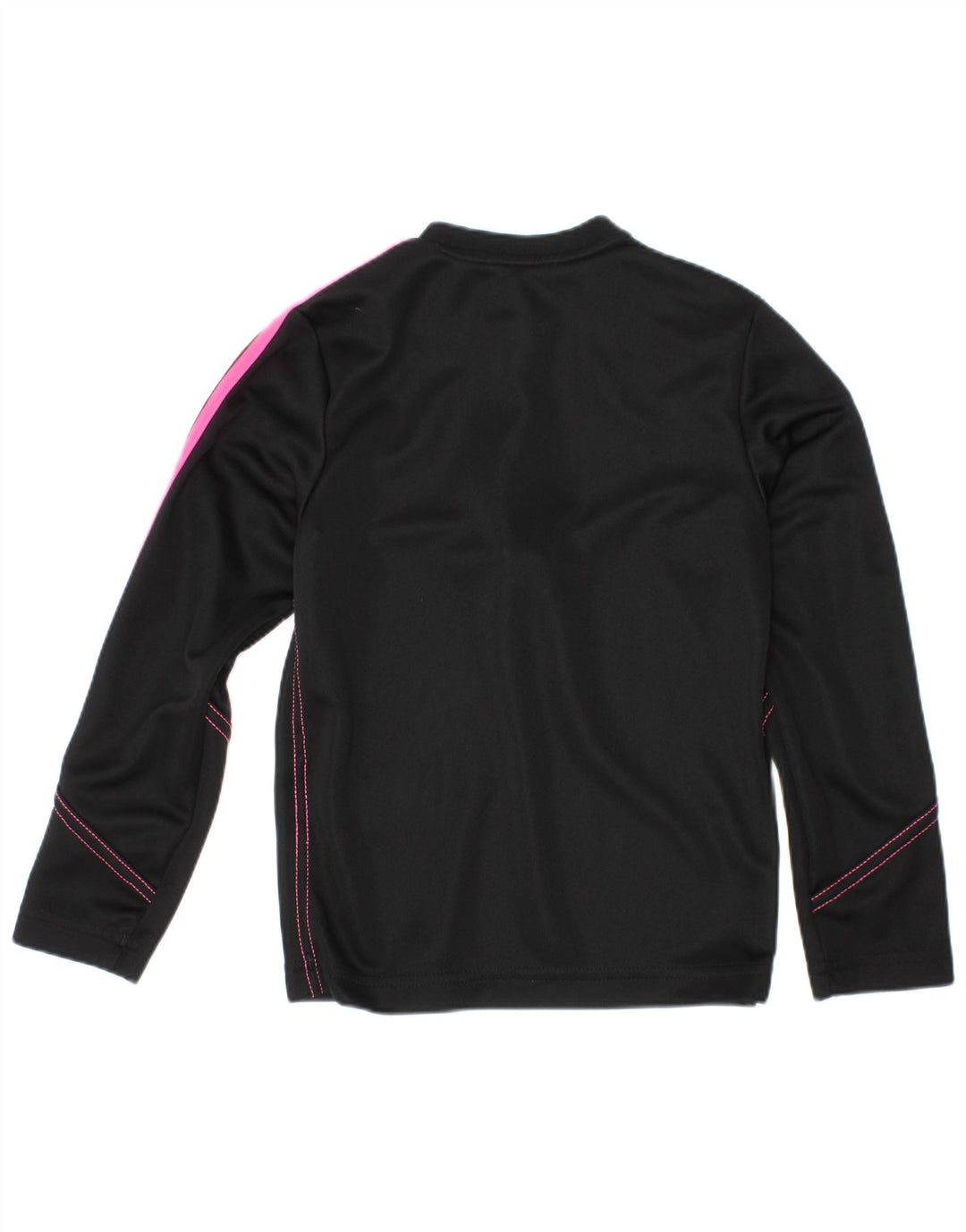 Adidas Girls Aeroready Zip Neck Pullover Træningsdragt Top 5-6 år Sort