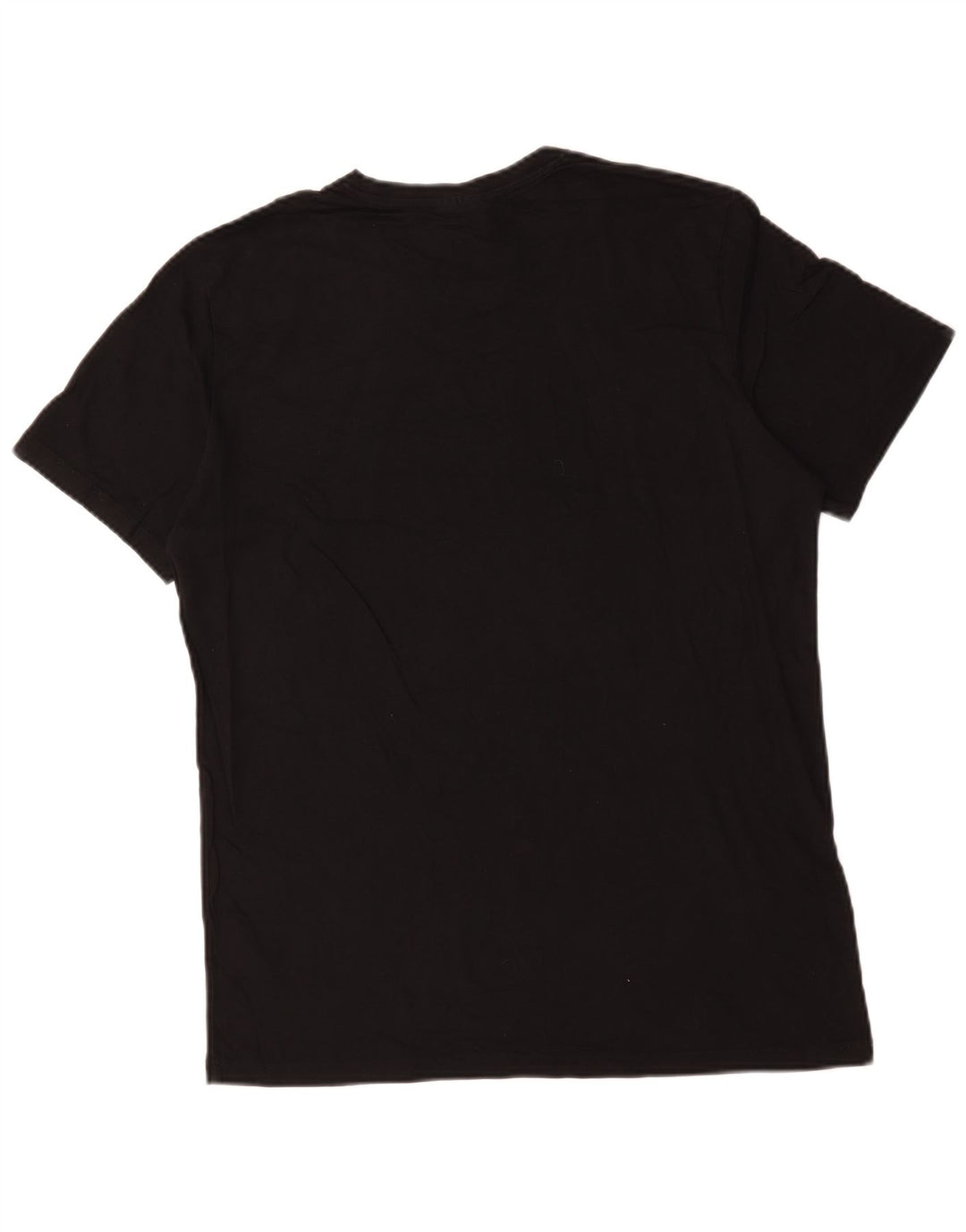 Hugo Boss Herre T-Shirt Top Stor Sort Bomuld