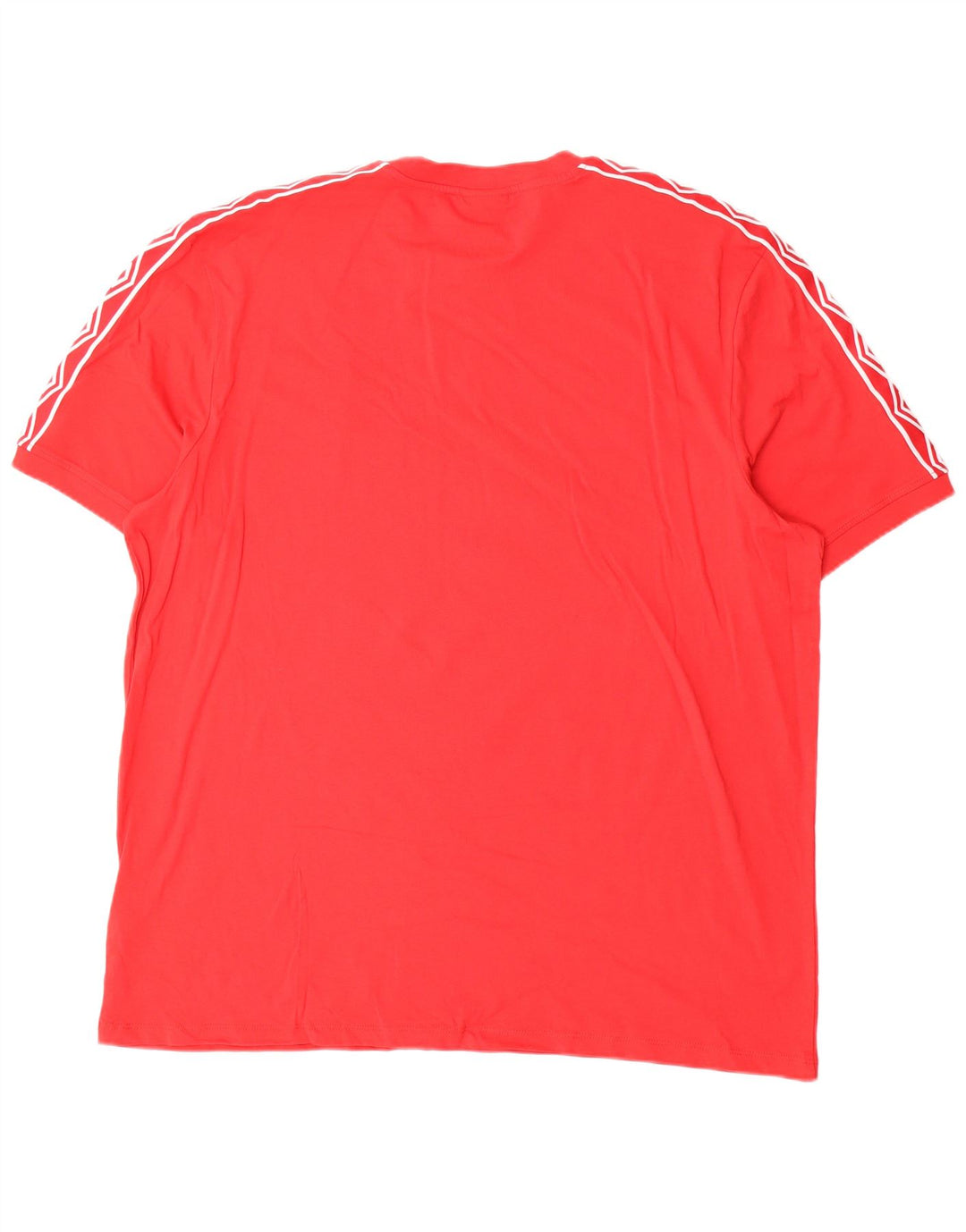 Umbro Herre Grafisk T-Shirt Top 3XL Rød Bomuld