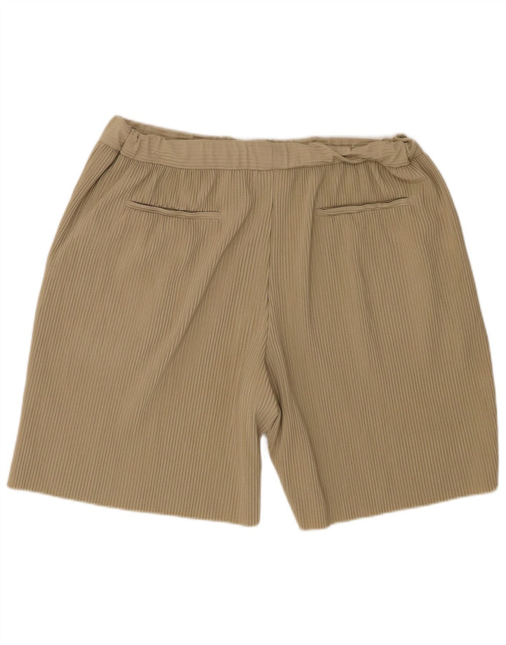 Zara Womens Corduroy Shorts Large W32 Beige