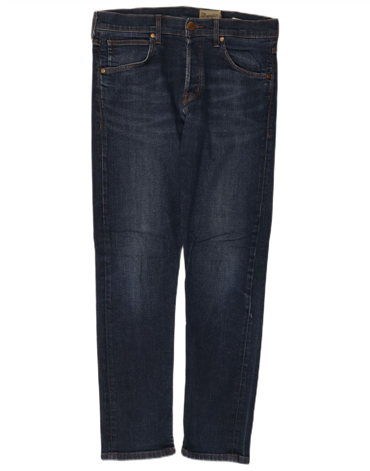 Wrangler Herre Colton Slim Jeans W32 L32 Blå Bomuld