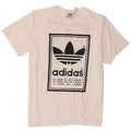 Adidas Grafisk T-shirt top til mænd XL Hvid