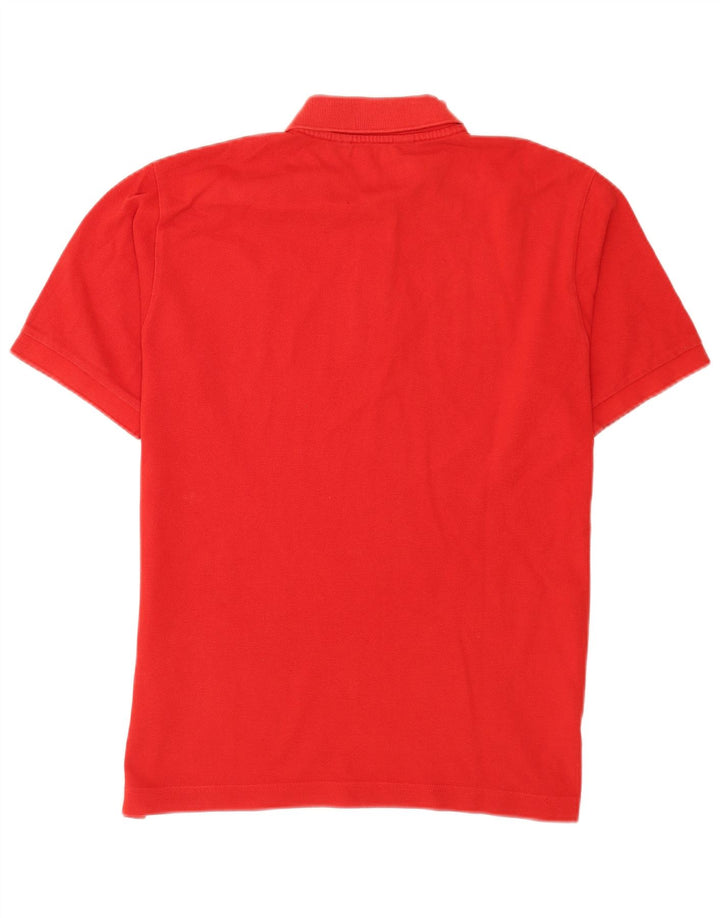 Kappa herre poloshirt Medium rød bomuld