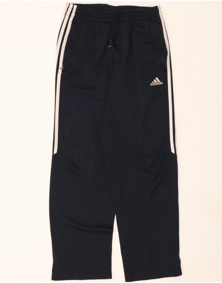 ADIDAS Mens Tracksuit Trousers Medium Navy Blue Polyester Vintage Adidas and Second-Hand Adidas from Messina Hembry 