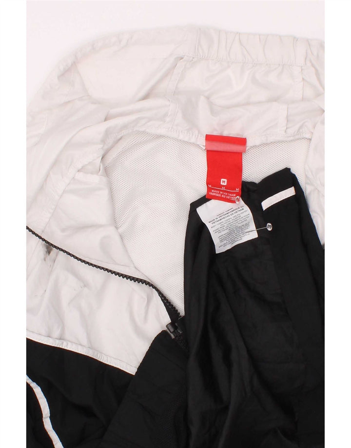 Nike Træningsdragt med hætte til mænd Topjakke Medium White Colourblock Polyester