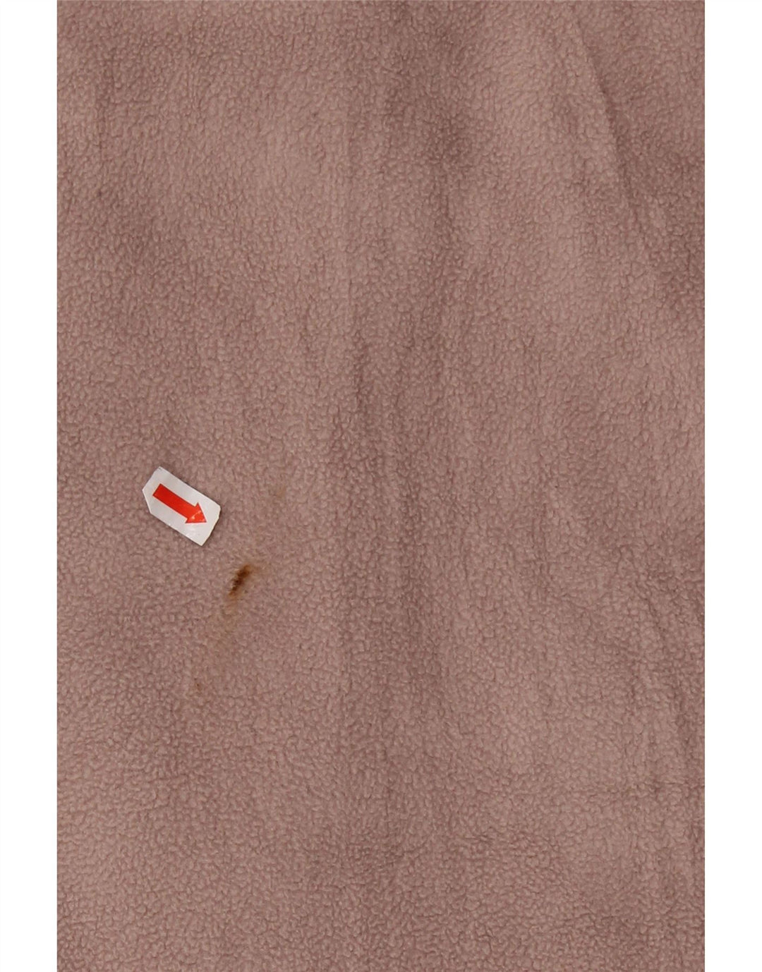 CALVIN KLEIN Grafisk fleecejakke til kvinder UK 16 Large Pink Polyester