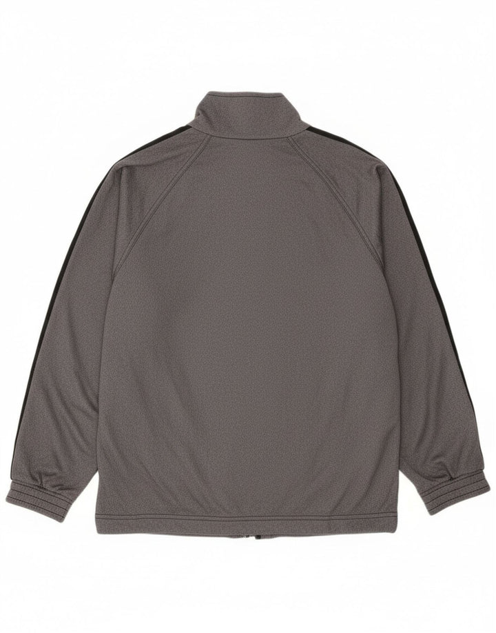 Lotto Herre grafisk træningsdragt Topjakke UK 38/40 Medium Grey Colourblock