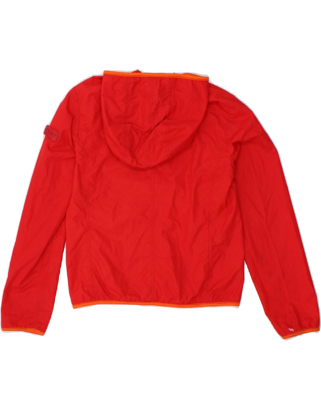 PEUTEREY Boys Hooded Reversible Jacket 9-10 Years Large Red Polyester Vintage PEUTEREY and Second-Hand PEUTEREY from Messina Hembry 