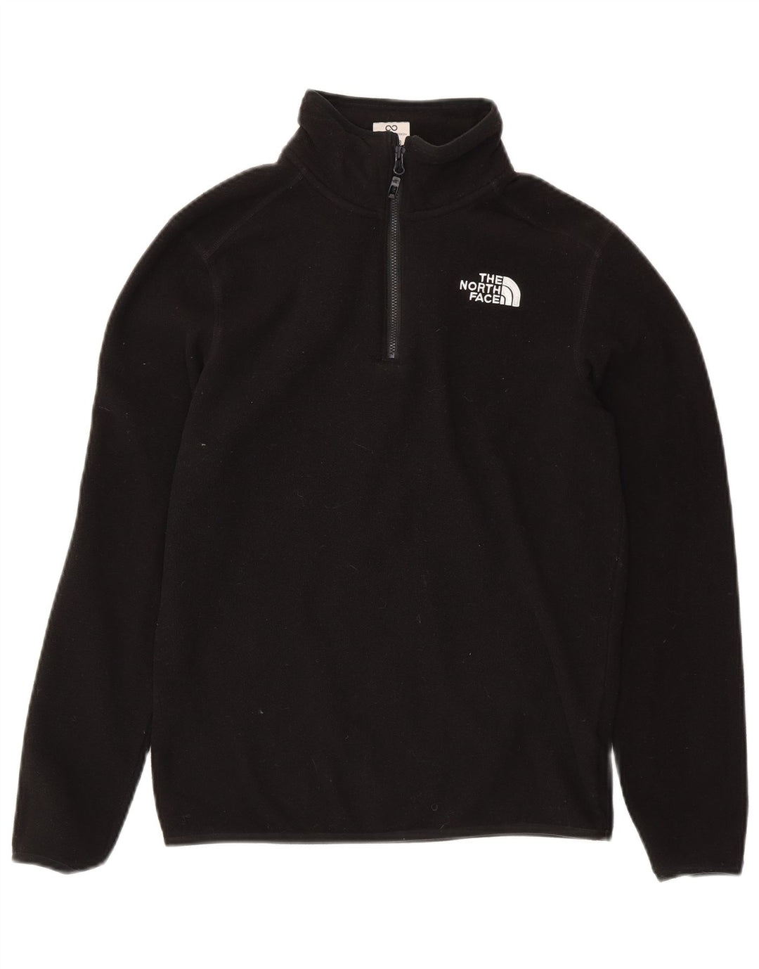 THE NORTH FACE Piger Fleecetrøje med lynlås 12-13 år Sort Polyester