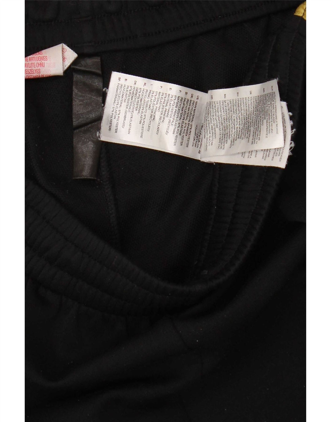 Adidas Boys Aeroready Tracksuit Bukser 13-14 år Sort Polyester