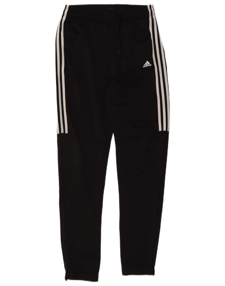 Adidas Boys Aeroready Tracksuit Bukser 15-16 år Sort Polyester