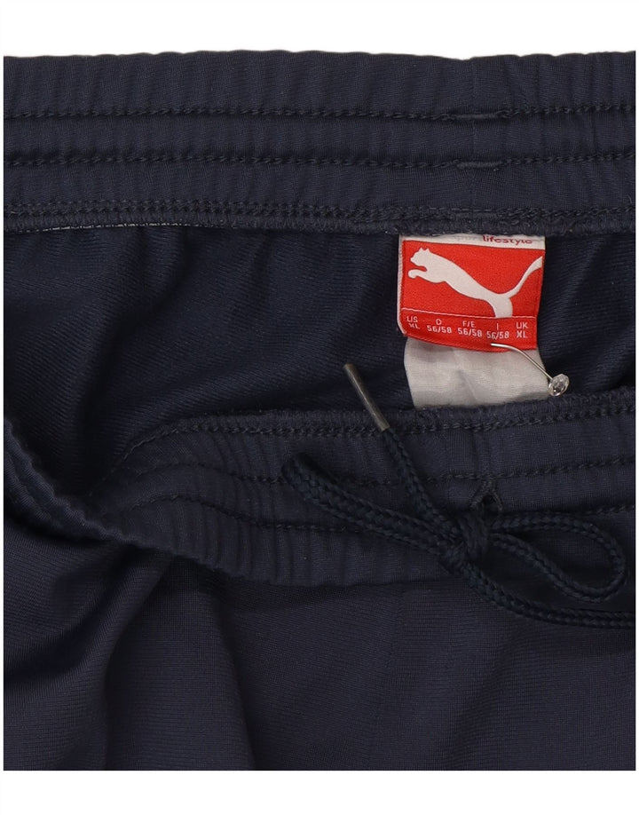 Puma Træningsdragtsbukser til mænd XL Marineblå Colourblock