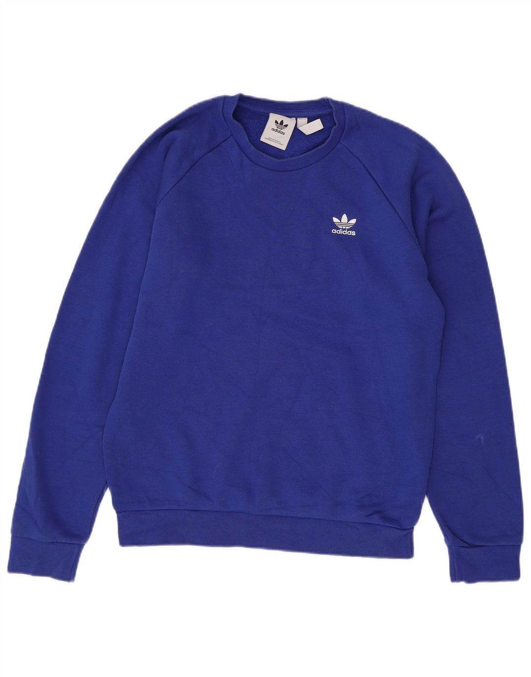 Adidas Sweatshirt-trøje til mænd, lille blå bomuld