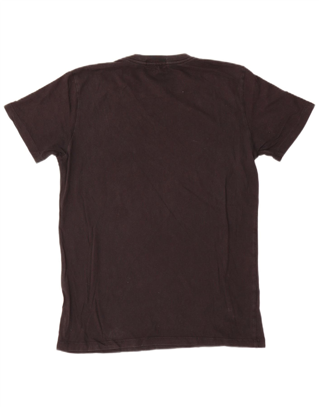 Replay Herre Grafisk T-Shirt Top Medium Sort Bomuld