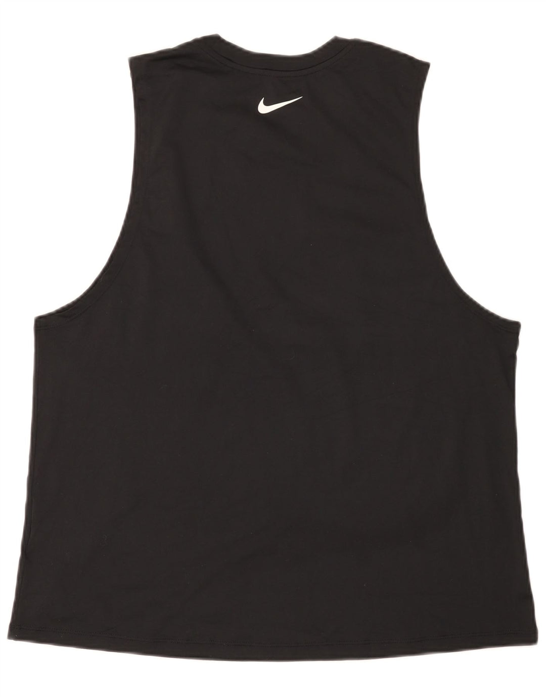 Nike Herre Dri Fit Grafisk Vest Top Stor Sort Polyester