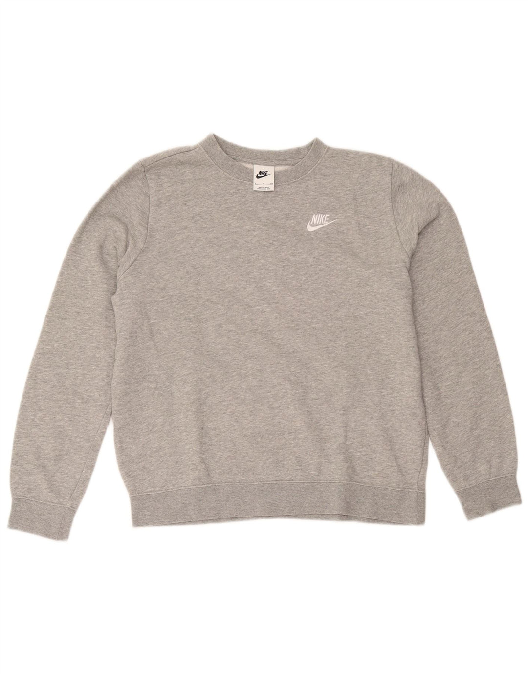 Nike Sweatshirt til mænd, lille grå bomuld