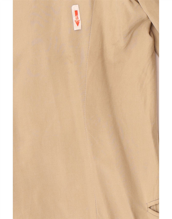 Pal Zileri Herre Dobbeltradet Blazerjakke IT 50 Stor Beige Silke