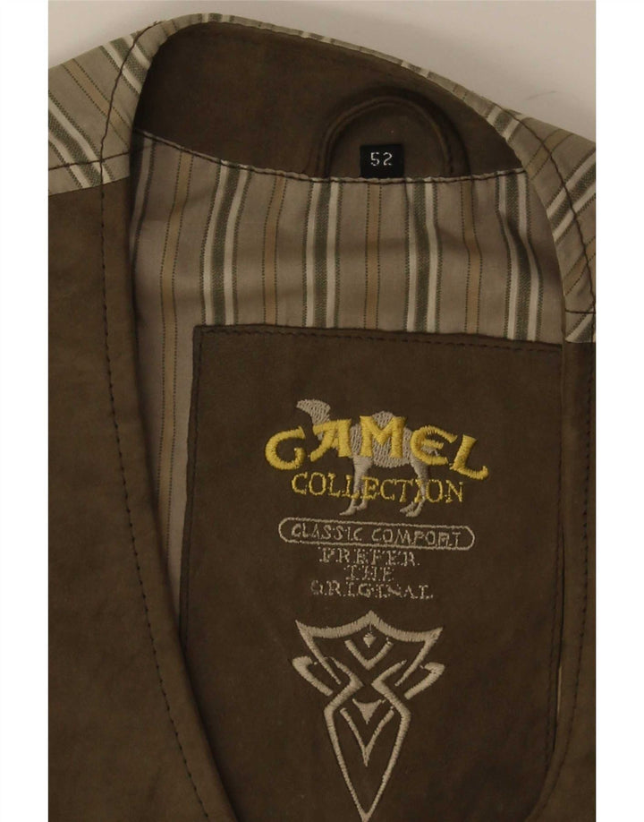 Camel Active Herre ruskindsvest IT 52 Stor Brun