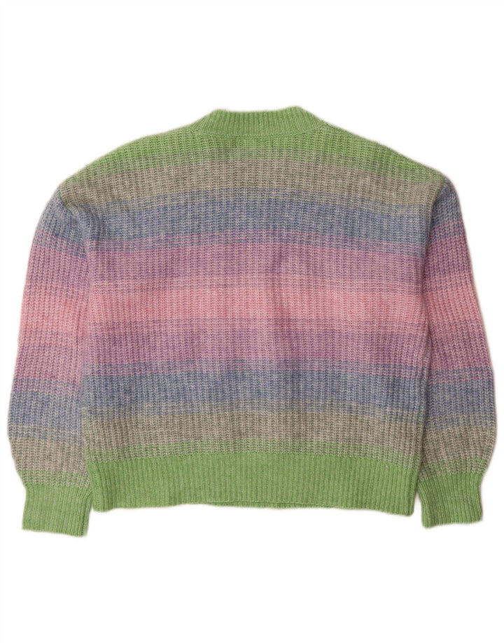 Marks & Spencer Dame sweater med rund hals DK 14 Medium Flerfarvet