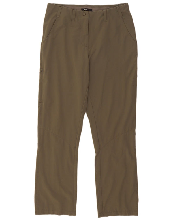 Rohan Dame Vandre Casual Bukser UK 10 Small W30 L29 Khaki Polyamid