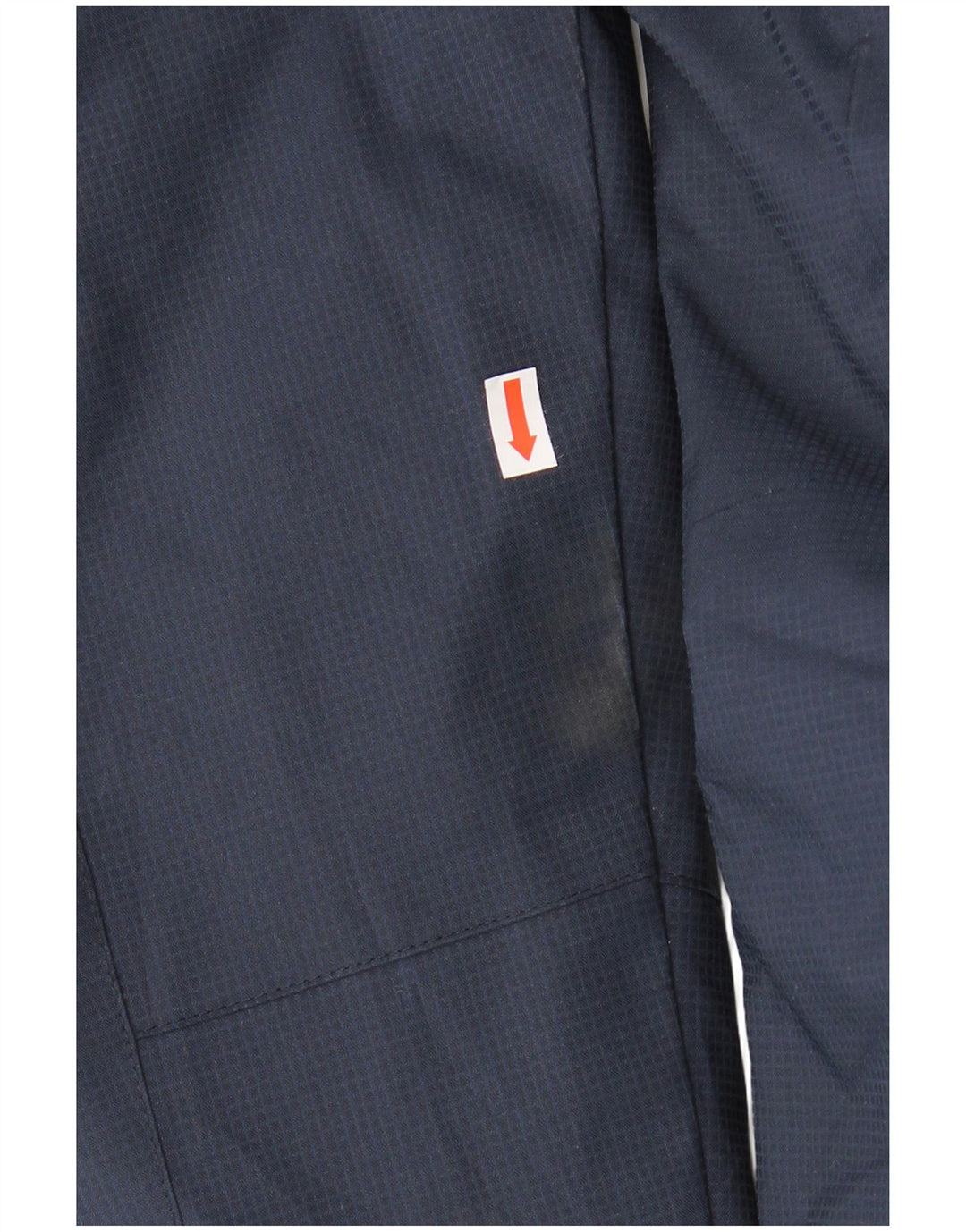 Izod Herre Windbreaker Jacket UK 40 Large Navy Blue Check Polyester