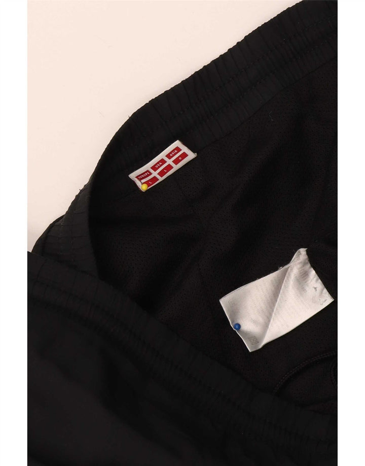 Hummel Herre grafisk træningsdragt Bukser Large Black Colourblock Polyester